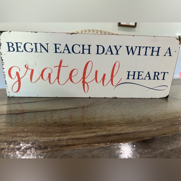 Grateful Heart- Block Style Home Decor - Picture 1 of 3
